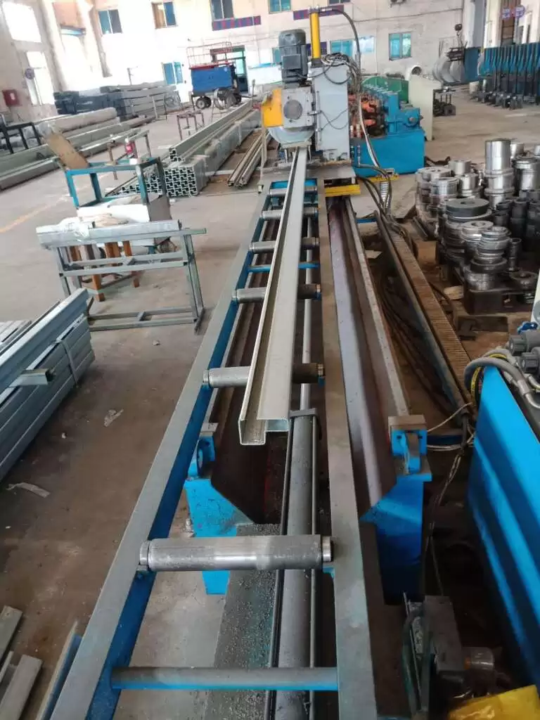 Automatic Sheet Cold-Rolled Elevator Guide Rail Roll Forming Equipment