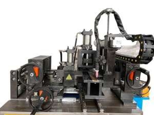 V Band Clamp Roll Forming Machine With Shear Butt Welder