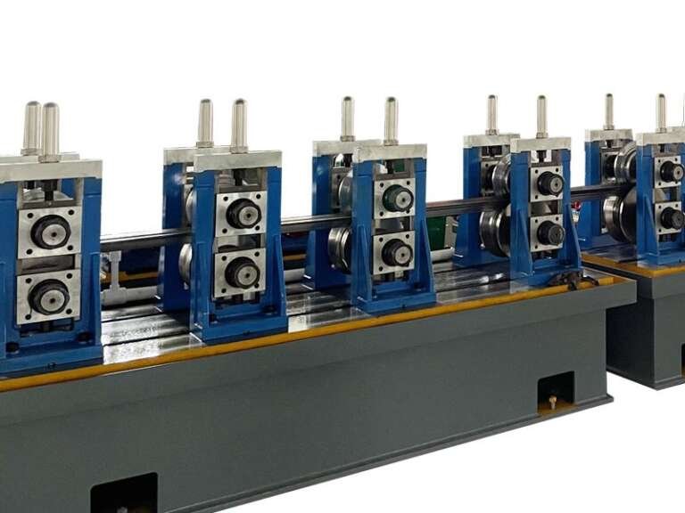 Closed T shape Hollow Guide Rail Roll Forming Making Machine For slae